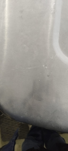 Алюминиевый топливный бак 400л. (№ 813925)